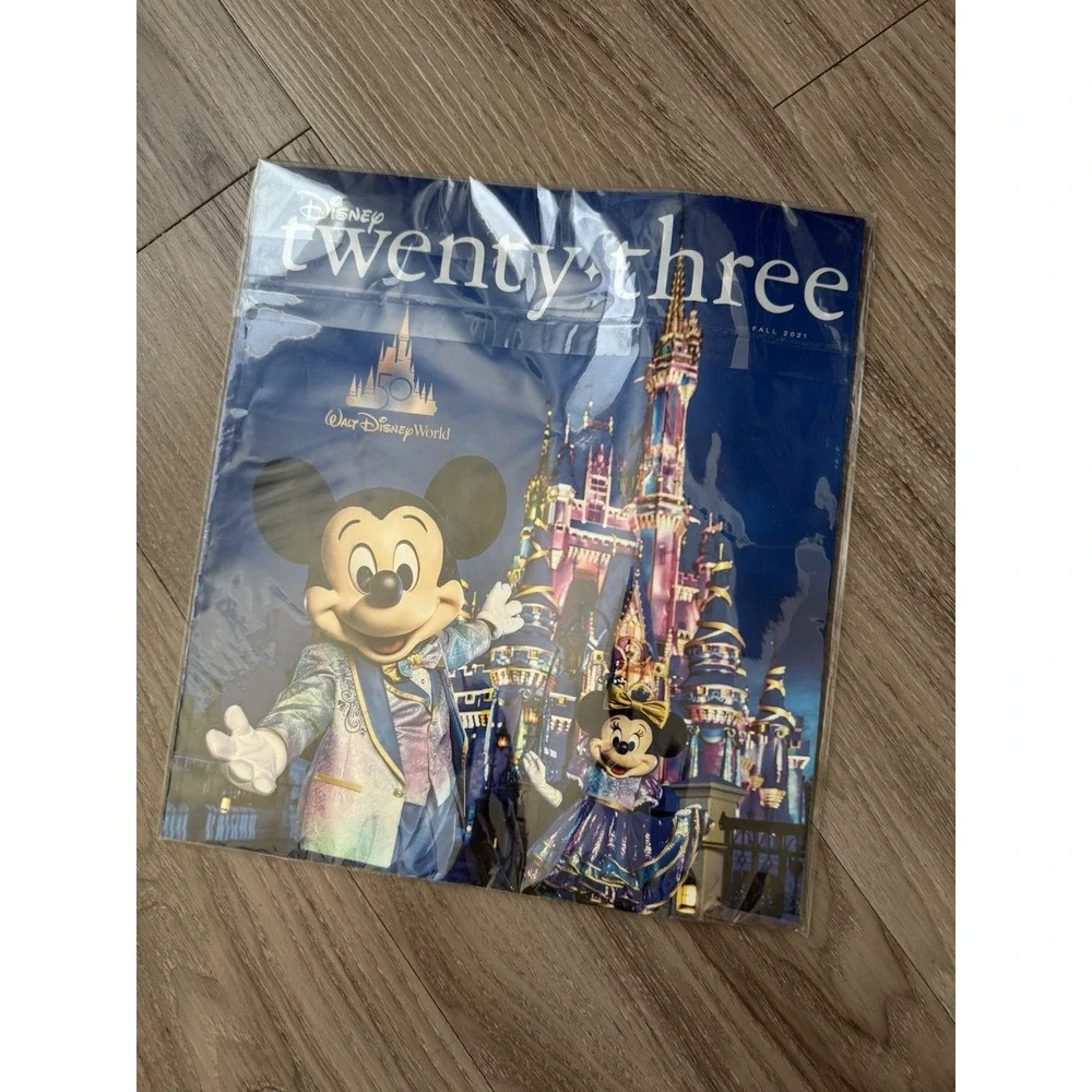 Disney Twenty Three D23 Magazine Fall 2021 Walt Disney World 50th New Sealed